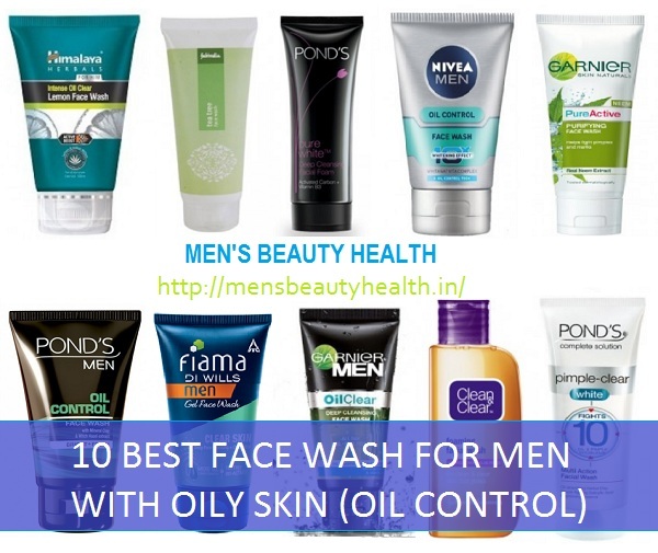 Oil control face wash for men with oily skin in india 