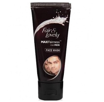 fair n love;y fairness face wash in india for men