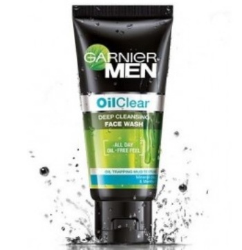 Oil control face wash for men with oily skin in india garnier