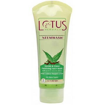 face wash for acne prone skin in india lotus