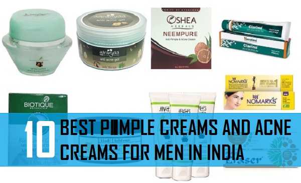 best pimple creams for men 