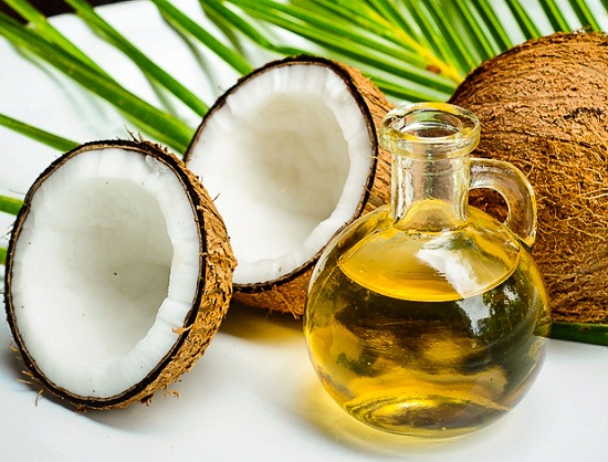 coconut oil for men's damaged hair