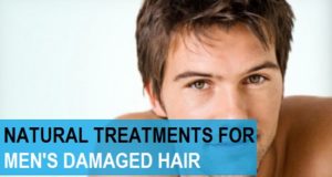 natural treatments for men's damaged hair at home