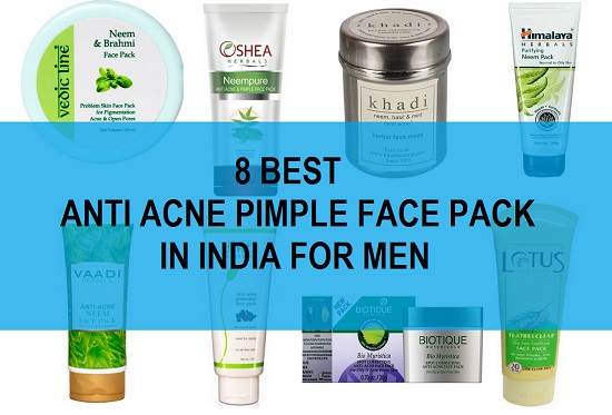 8 Best Anti Acne Pimple Control Face Packs with Price
