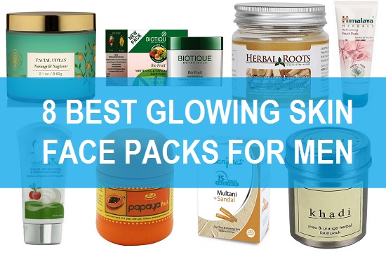 7 Top Best Men’s Glowing Skin Face Packs in India with Price