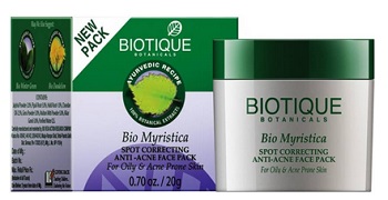 biotique 8 Best Anti Acne Pimple Control Face Packs with Price