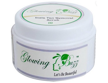 Glowing Buzz Insta Tan Removal Herbal Scrub 