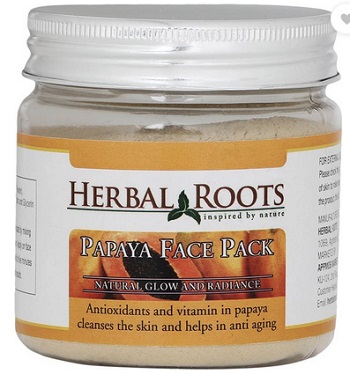 herbal roots best men's fairness face packs in India