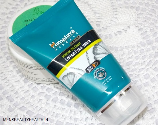 Himalaya Intense Oil Clear Lemon Face Wash for Men Review 