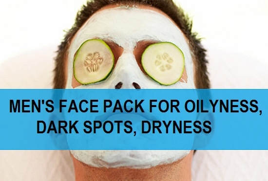 mens face pack for dark spots