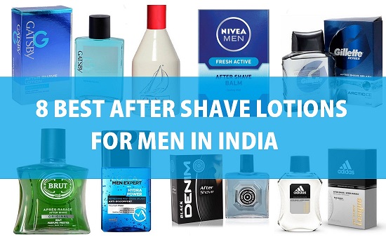 8 Best aftershave lotions for men in India