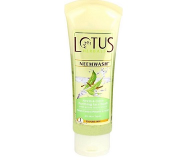 lotus best pimple dark spots face wash for men in india