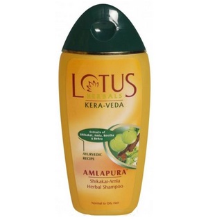 Lotus Kera-Veda Shikakai-Amla Herbal Shampoo