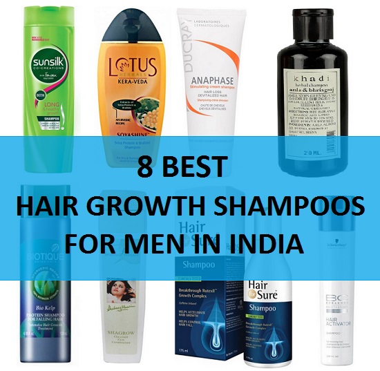 8 best hair growth shampoos for men in india