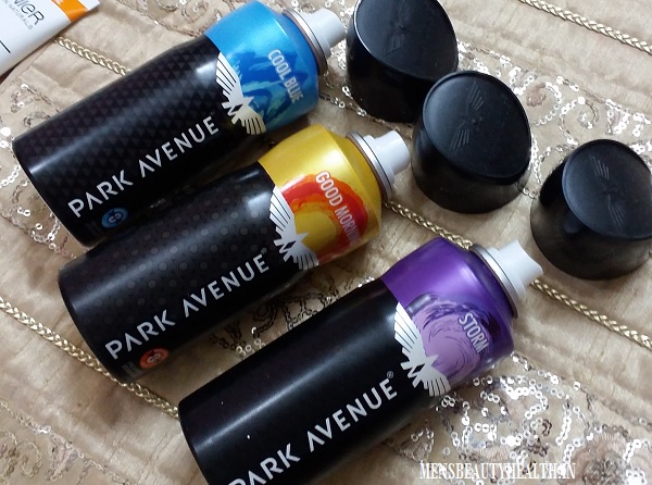 Park Avenue Deodorants Review In Strom, Good Morning and Cool Blue 2