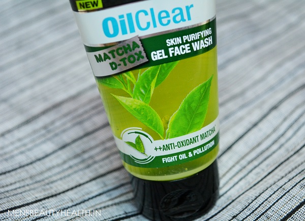 Garnier Men Oil Clear Matcha D-Tox Face Wash Review