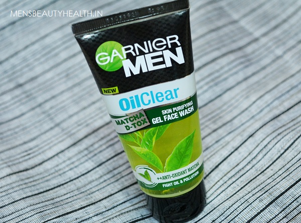 Garnier Men Oil Clear Matcha D-Tox Face Wash Review