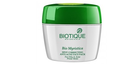 Biotique Bio Myristica Spot Correcting Anti-Acne Face Pack