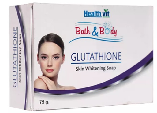 Healthvit Bath & Body Glutathione Skin Whitening Soap