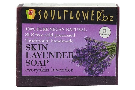 Soulflower Skin Lavender Soap