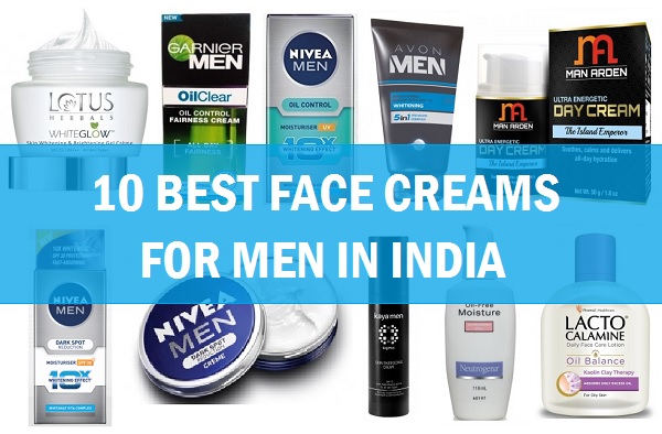 best face creams for men in india