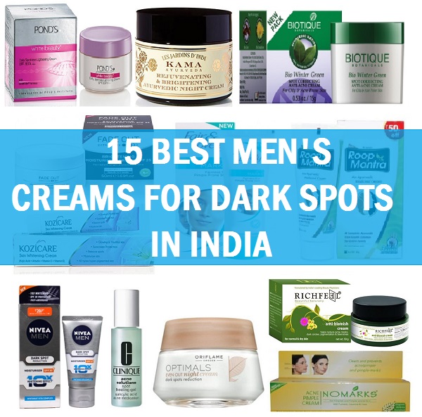 Best men's cream for dark spots black spots india