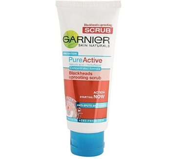 Garnier Skin Naturals Pure Active Blackheads Uprooting Scrub