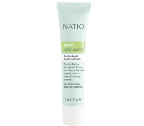 Natio’s Acne Clear Spots Antibacterial Treatment
