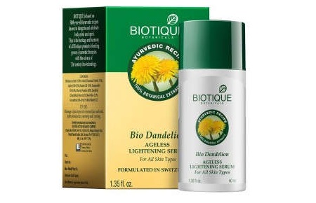 Biotique Bio Dandelion Ageless Lightening Serum