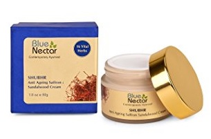 Blue Nectar Ayurvedic Sandalwood & Saffron Anti Ageing