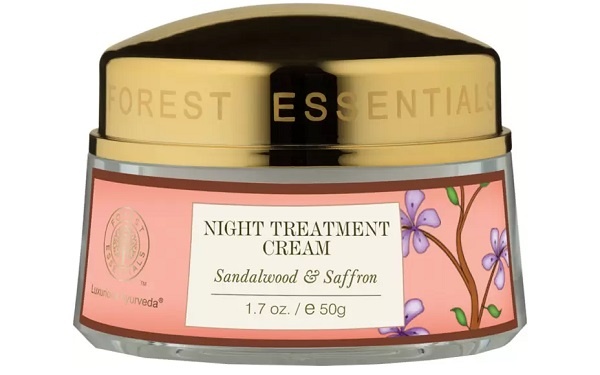 Forest Essentials Sandalwood and Saffron Night Treatment Cream