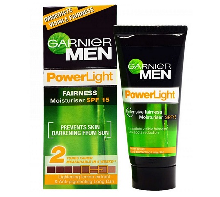 Garnier Men Power Light Intensive Fairness Moisturizer SPF15