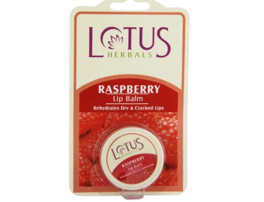 Lotus Herbals Lip Balm in Raspberry