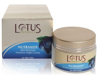 Lotus Herbals Nutranite Skin Renewal Nutritive Night Cream