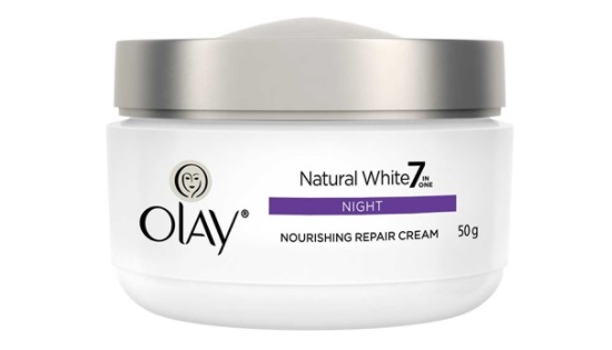 Olay Natural White Night Nourishing Repair Cream