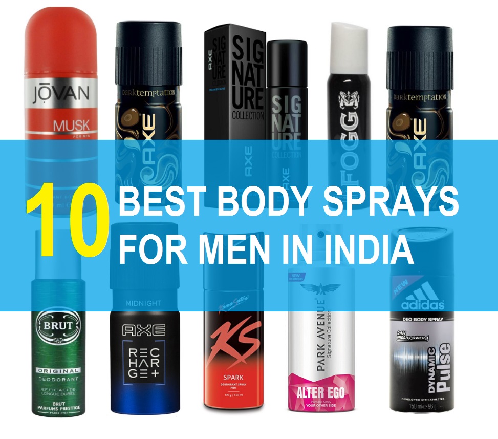 best body sprays for men india