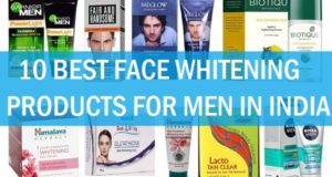 best face whitening products for men in india