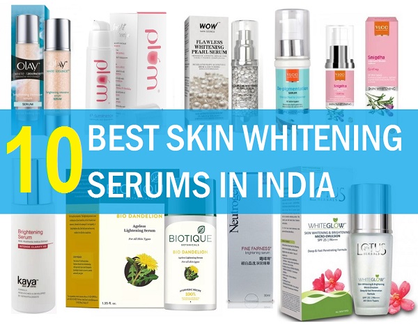 best skin whitening serums in India