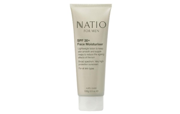 Natio for Men SPF 30+ Face Moisturiser