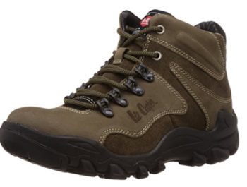 Lee Cooper Men's Leather Trekking and Hiking Boots