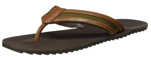 United Colors of Benetton Men's Leather Flip Flops Thong Sandals