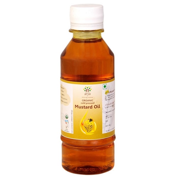 Arya Farm 100% Certified Organic Cold Pressed Mustard Oil