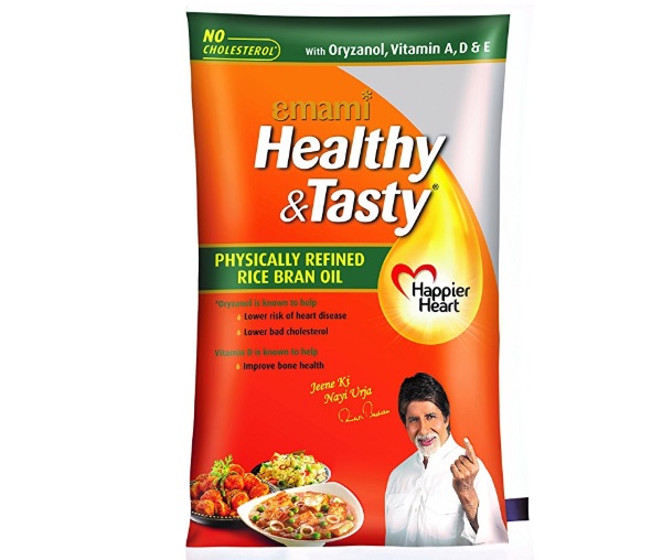 Emami Healthy and Tasty Refined Rice Bran Oil