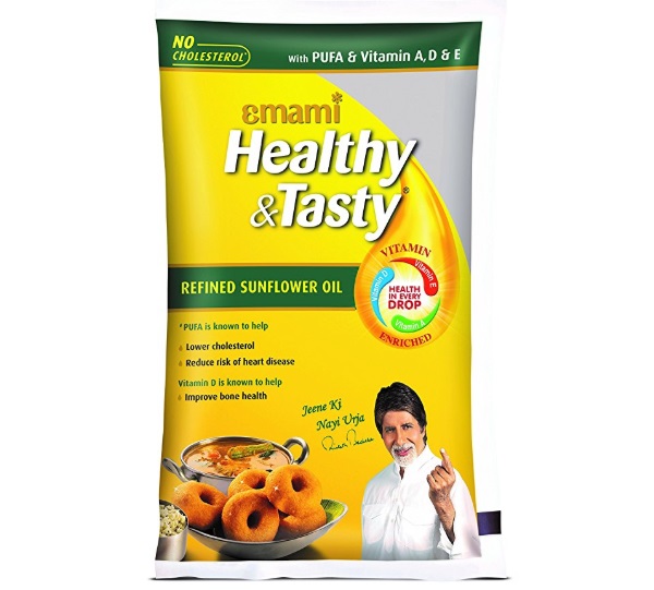 Emami Healthy and Tasty Refined Sunflower Oil