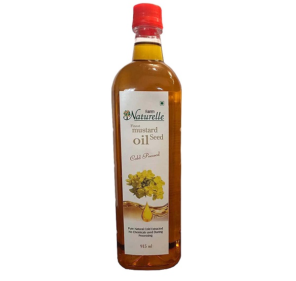 Farm Naturelle (Farm Natural Produce) Cold Pressed Virgin Kachi Ghani Virgin Mustard Oil