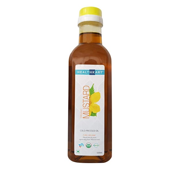 HealthKart Cold Pressed Organic Mustard Oil