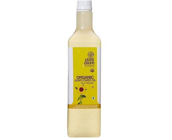 Pure & Sure Organic Sun Flower Oil