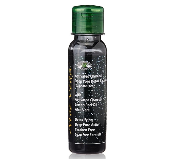 Aloe Veda Activated Charcoal Deep Pore Detox Face Wash