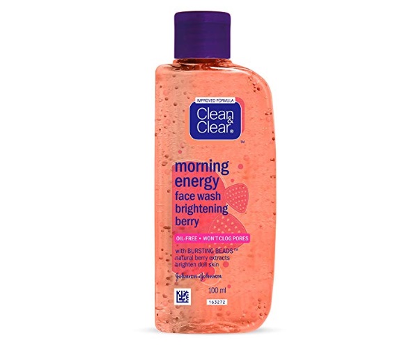 Clean and Clear Morning Energy Berry Face Wash