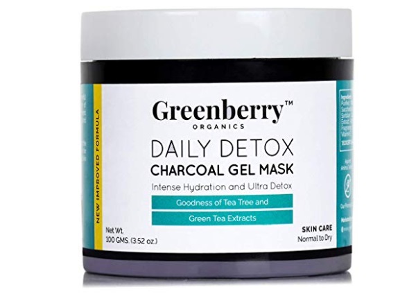 Greenberry Organics Daily Detox Charcoal Gel Face Mask